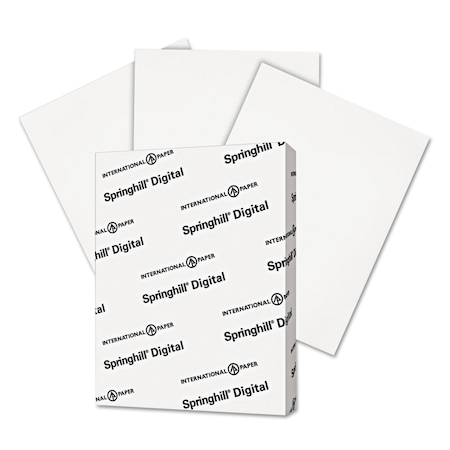 Springhill Paper, 8.5x11, Index, White, PK250 015101